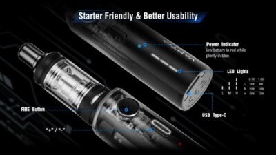 VAPTIO COSMO NEBULA 星雲主機套組 多功能調壓電子煙全系列兼容 MTL DTL 雙模式 2 1649655759590047