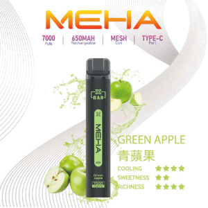 Meha Xbar 小黑條 7000 Puffs 拋棄式電子煙 魅嗨一次性新品上市 台灣現貨 3 Meha Xbar 小黑條 7000 Puffs 拋棄式電子煙