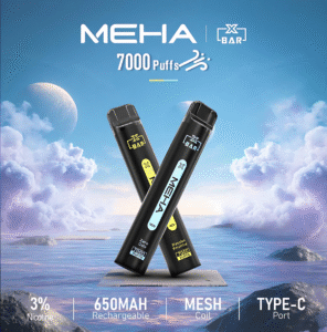 Meha Xbar 小黑條 7000 Puffs 拋棄式電子煙 魅嗨一次性新品上市 台灣現貨 2 Meha Xbar 小黑條 7000 Puffs